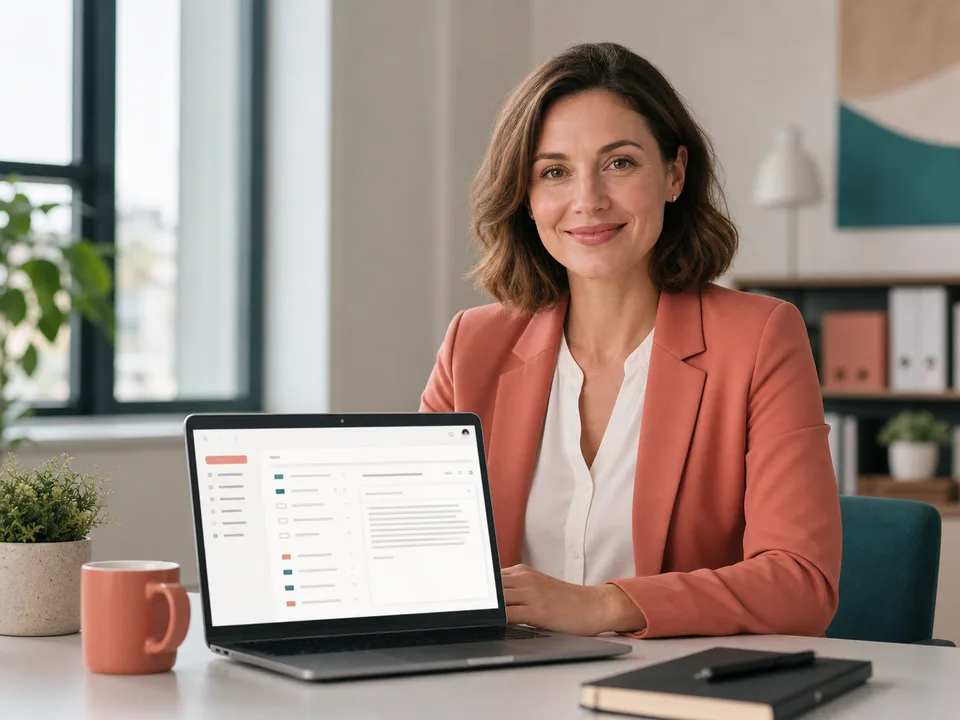 Clara Postmann, KI-Mitarbeiterin für E-Mail und Anfrageeingang